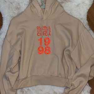 cropped “TOPSHOP”  sweater